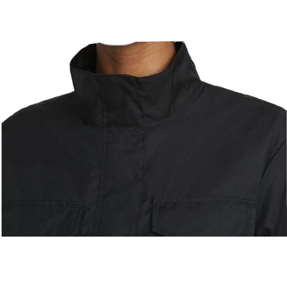 Nike Jacket Black Field Military Utility Coat Women Size Sm Lightweight Casual - Picture 3 of 9